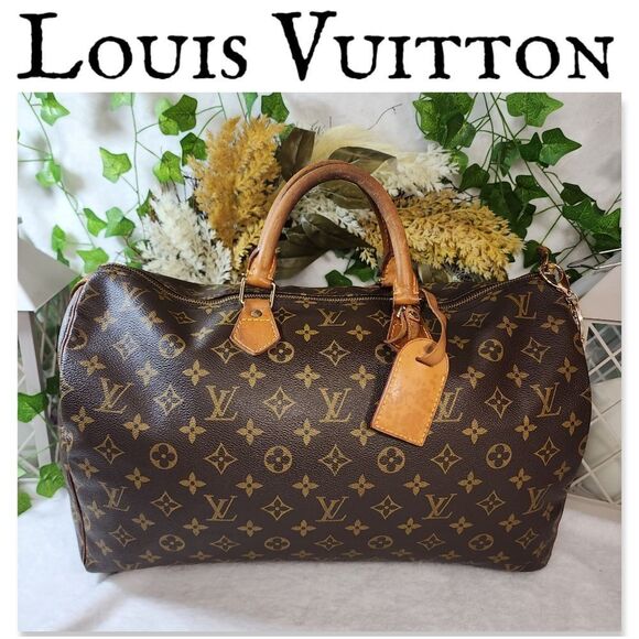 Louis Vuitton Handbags - Louis Vuitton Speedy 40 WITH DUSTBAG Authentic
